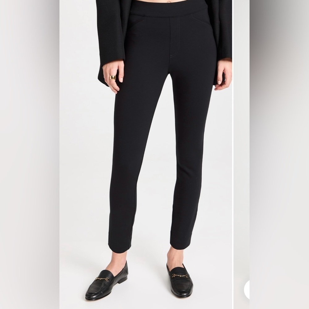SPANX NWOT Backseam Skinny Pants Classic Black High Rise Leggings